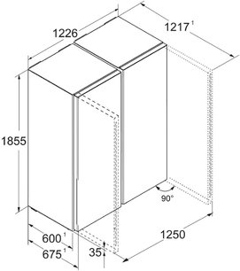 Холодильник Liebherr XRFsd 5220 Plus NoFrost фото 4 в Новосибирске