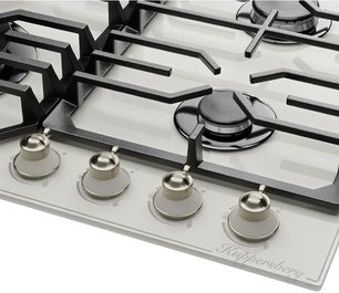 Газовая варочная панель Куперсберг FG 601 W Silver фото 3 в Новосибирске Газовая варочная панель Kuppersberg FG 601 W Silver фото 3 в Новосибирске