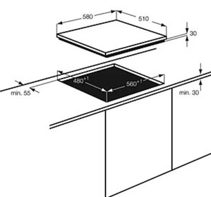 Варочная панель AEG HG654441SM фото 2 в Новосибирске