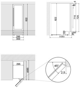 Винный шкаф Pando PVMB 30-16CRR W фото 3 в Новосибирске