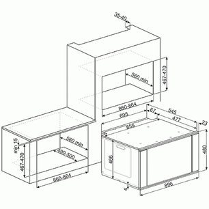 Духовой шкаф Smeg SF9800PRO фото 2 в Новосибирске