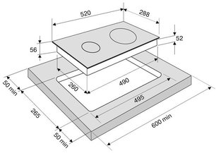 Варочная панель Крона REMO 30 BL фото 4 в Новосибирске Варочная панель KRONA REMO 30 BL фото 4 в Новосибирске