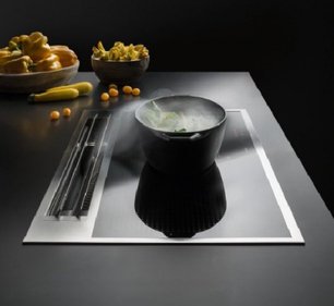 Варочная панель с вытяжкой FALMEC SINTESI 90 INOX (880) фото 3 в Новосибирске Варочная панель с вытяжкой FALMEC SINTESI 90 INOX (880) фото 3 в Новосибирске