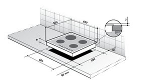 Независимая варочная панель Де Дитрих DTV 716 X фото 2 в Новосибирске Независимая варочная панель De Dietrich DTV 716 X фото 2 в Новосибирске