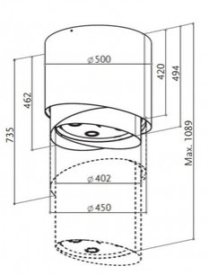 Вытяжка Faber Pareo (SET) фото 4 в Новосибирске