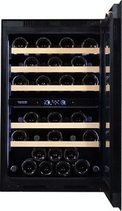 Встраиваемый винный шкаф Dunavox DVS-44.120DMB фото 3 в Новосибирске
