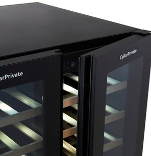 Встраиваемый под столешницу винный шкаф Селлар Приват CP042-2TBH фото 2 в Новосибирске Встраиваемый под столешницу винный шкаф CellarPrivate CP042-2TBH фото 2 в Новосибирске