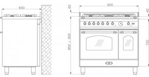 Варочный центр Lofra RSG96MFT фото 3 в Новосибирске