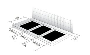 Независимая варочная панель Де Дитрих DTG 1018 X фото 3 в Новосибирске Независимая варочная панель De Dietrich DTG 1018 X фото 3 в Новосибирске