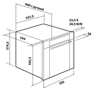 Духовой шкаф De Dietrich DOC 710 B фото 4 в Новосибирске