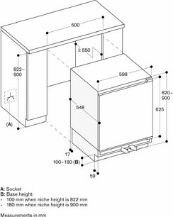 Встраиваемый морозильник Gaggenau RF202180 фото 3 в Новосибирске