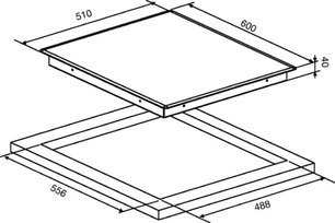 Варочная панель Смег SE60X фото 2 в Новосибирске Варочная панель Smeg SE60X фото 2 в Новосибирске