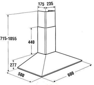 Вытяжка Kuppersbusch KD 60.0 E фото 2 в Новосибирске