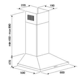 Вытяжка Kuppersberg F 601 B фото 2 в Новосибирске
