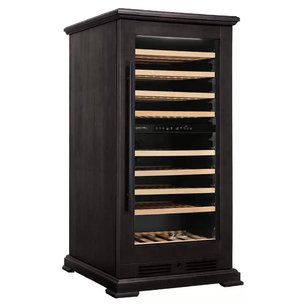 Винный шкаф Meyvel MV99PRO-KBT2 (Тёмный шоколад) фото 3 в Новосибирске