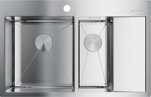 Мойка Omoikiri AKISAME 78-2 IN L new крыло справа фото