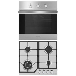 Maunfeld (духовой шкаф MGOG.673S + варочная панель EGHS.64.43CS/G) фото в Новосибирске