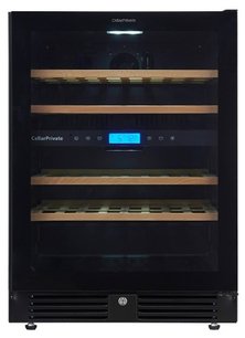 Встраиваемый под столешницу винный шкаф Селлар Приват CP043-2TBH фото в Новосибирске Встраиваемый под столешницу винный шкаф CellarPrivate CP043-2TBH фото в Новосибирске