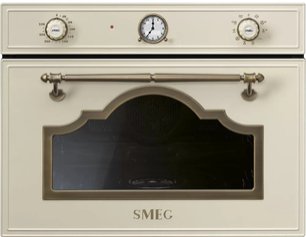 Компактный духовой шкаф с пароваркой Smeg SF4750VCPO1 фото в Новосибирске