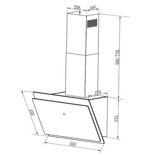 Кухонная вытяжка MAUNFELD Emmy 60 бежевый фото 2 в Новосибирске