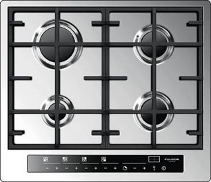Варочная панель Фулгор Милано CPH 604 G TC X фото в Новосибирске Варочная панель Fulgor Milano CPH 604 G TC X фото в Новосибирске
