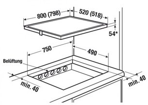 Индукционная варочная панель Kuppersbusch KI 8520.0 SF фото 2 в Новосибирске
