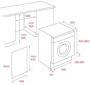 Встраиваемая стирально-сушильная машина Teka LSI5 1481 фото 2 в Новосибирске