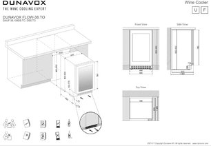 Винный шкаф Dunavox DAUF-38.100DSS.TO фото 4 в Новосибирске