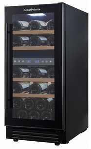 Встраиваемый под столешницу винный шкаф Селлар Приват CP027-2TB фото 4 в Новосибирске Встраиваемый под столешницу винный шкаф CellarPrivate CP027-2TB фото 4 в Новосибирске