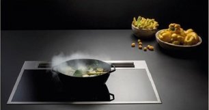 Варочная панель с вытяжкой FALMEC SINTESI 90 INOX (880) фото 4 в Новосибирске Варочная панель с вытяжкой FALMEC SINTESI 90 INOX (880) фото 4 в Новосибирске