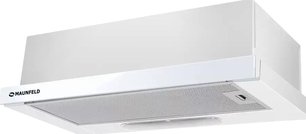 Встраиваемая кухонная вытяжка MAUNFELD VS Light Glass 60 белое стекло фото в Новосибирске Встраиваемая кухонная вытяжка MAUNFELD VS Light Glass 60 белое стекло фото в Новосибирске