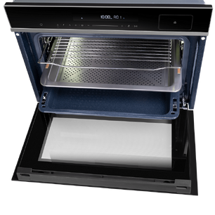 Компактный духовой шкаф с паром Maunfeld MCMO5016STGB фото 4 в Новосибирске