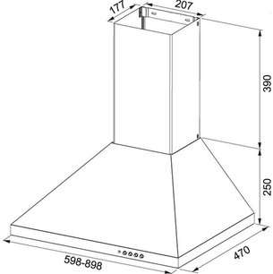 Вытяжка Franke FDL 665 XS фото 3 в Новосибирске