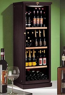 Винный шкаф IP CEXP 401 VU венге фото 4 в Новосибирске