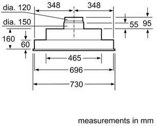 Встраиваемая вытяжка Бош DHL755BL фото 4 в Новосибирске Встраиваемая вытяжка Bosch DHL755BL фото 4 в Новосибирске