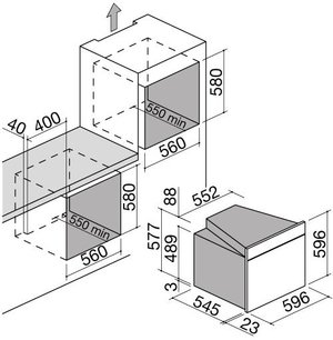 Духовой шкаф Barazza 1FEVTP фото 4 в Новосибирске