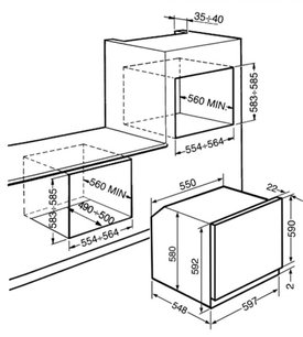 Духовой шкаф Smeg F610AN фото 2 в Новосибирске