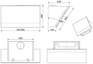 Вытяжка Smeg KV26P фото 2 в Новосибирске