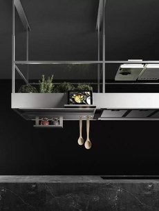 Вытяжка Falmec CIRCLE. TECH Isola Spazio Steel (600) фото 3 в Новосибирске