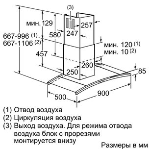 Вытяжка Нефф D89D55N1 фото 2 в Новосибирске Вытяжка Neff D89D55N1 фото 2 в Новосибирске