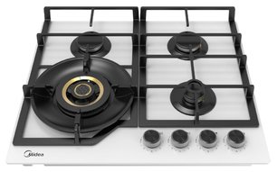 Варочная панель Мидеа MG697VGW фото 3 в Новосибирске Варочная панель Midea MG697VGW фото 3 в Новосибирске