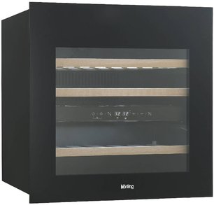 Встраиваемый винный шкаф Korting KFW 604 DB GN фото 2 в Новосибирске