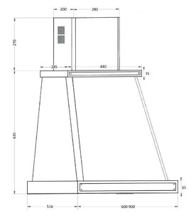 Вытяжка Kuppersberg T 669 ANT Bronze фото 4 в Новосибирске