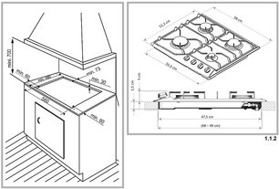 Варочная панель Де Дитрих DPE7610X фото 4 в Новосибирске Варочная панель De Dietrich DPE7610X фото 4 в Новосибирске