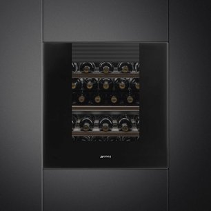 Встраиваемый холодильный шкаф для вина Smeg CVI129B3 фото 2 в Новосибирске
