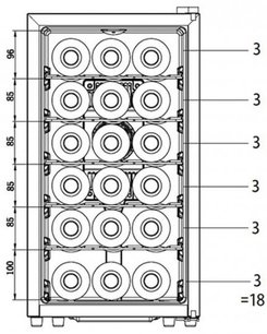 Винный шкаф La Sommeliere LS18KB фото 4 в Новосибирске