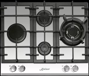 Газовая варочная поверхность Кайзер KCG 6394 W Turbo Romb фото в Новосибирске Газовая варочная поверхность Kaiser KCG 6394 W Turbo Romb фото в Новосибирске