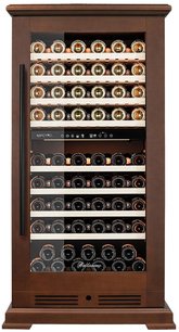 Винный шкаф Meyvel MV99PRO-KBT2 (Итальянский орех) фото в Новосибирске