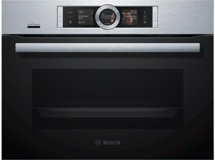 Компактный встраиваемый духовой шкаф-пароварка BOSCH CSG656RS7 фото в Новосибирске Компактный встраиваемый духовой шкаф-пароварка BOSCH CSG656RS7 фото в Новосибирске