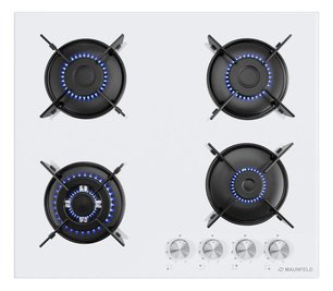 Газовая варочная панель MAUNFELD EGHG.64.13STS-EW фото в Новосибирске Газовая варочная панель MAUNFELD EGHG.64.13STS-EW фото в Новосибирске
